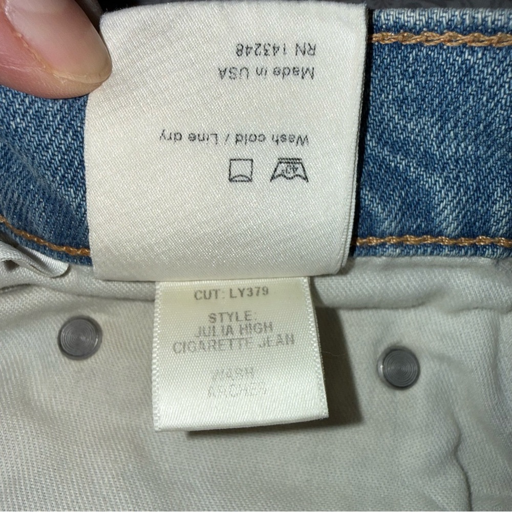 Reformation • Julia High Cigarette Jeans Size 29 - Picture 10 of 14
